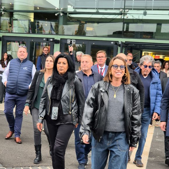 Laura Smet lors de l'inauguration de l’esplanade Johnny Hallyday au pied du Zénith d'Auvergne à Cournon-d'Auvergne, près de Clermont-Ferrand, France, le 14 octobre 2025. 

© Eternity/Bestimage