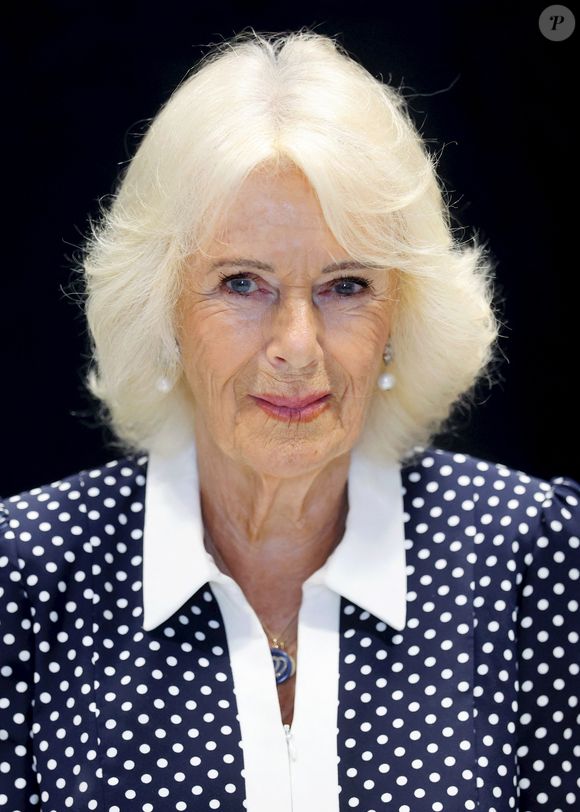 La reine Camilla (Camilla Parker Bowles, reine consort d'Angleterre) visite le siège du Cornwall Air Ambulance Trust pour inaugurer la nouvelle unité opérationnelle de l'association, à Newquay, en Cornouailles, au Royaume-Uni, le 2 septembre 2025.

© Chris Jackson / Pool / Julien Burton via Bestimage