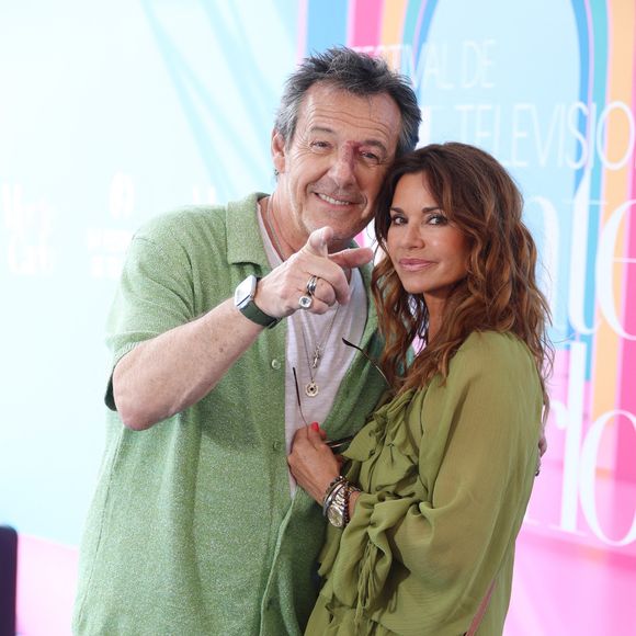 Jean-Luc Reichmann et Ingrid Chauvin - Photocall de "Demain nous appartient" (DNA) lors du 64ème Festival de Télévision de Monte Carlo au Grimaldi Forum de Monaco le 14 juin 2025.
© Denis Guignebourg / Bestimage