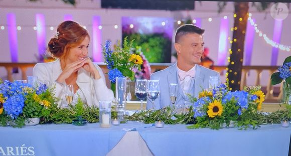 Mariage de Sophie et Guillaume lors de l'épisode 7 de "Mariés au premier regard 2025" du 14 avril sur M6