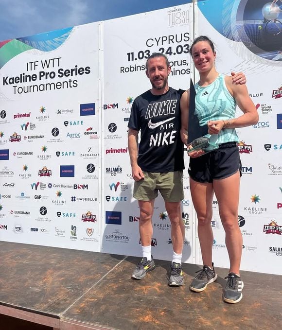 Harriet Dart et Loïs Boisson se sont affrontés lors de l’Open de Rouen

Loïs Boisson