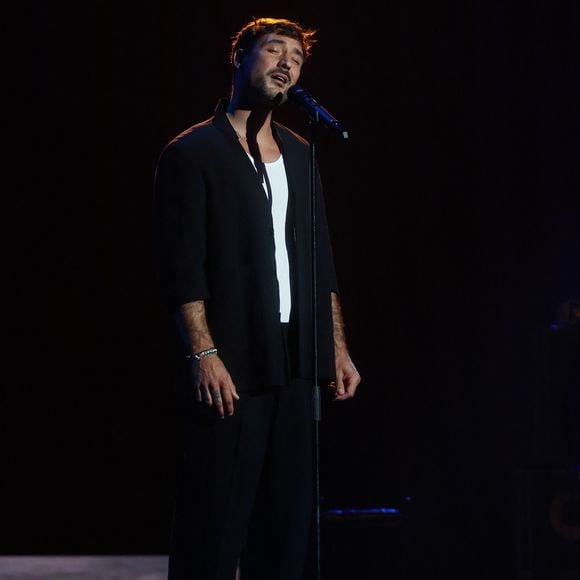 Exclusif - Jérémy Frérot - Enregistrement de l'émission "Eternel Aznavour, le concert événement", diffusée le 18 octobre sur France 3
© Christophe Clovis-Cyril Moreau / Bestimage