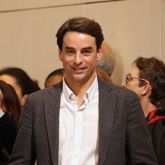 Julian Bugier - Soirée de lancement de la18ème édition du "Pasteurdon" à l'institut Pasteur de Paris le 9 octobre 2024. © Denis Guignebourg/BestImage