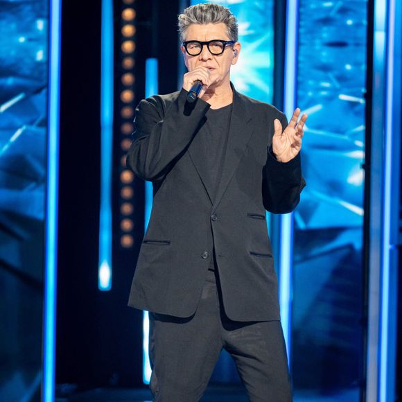 Marc Lavoine lors du Téléthon 2024, à Saint Denis, près de Paris, France, le 29 novembre 2024. Photo par Alexis Jumeau/Abaca