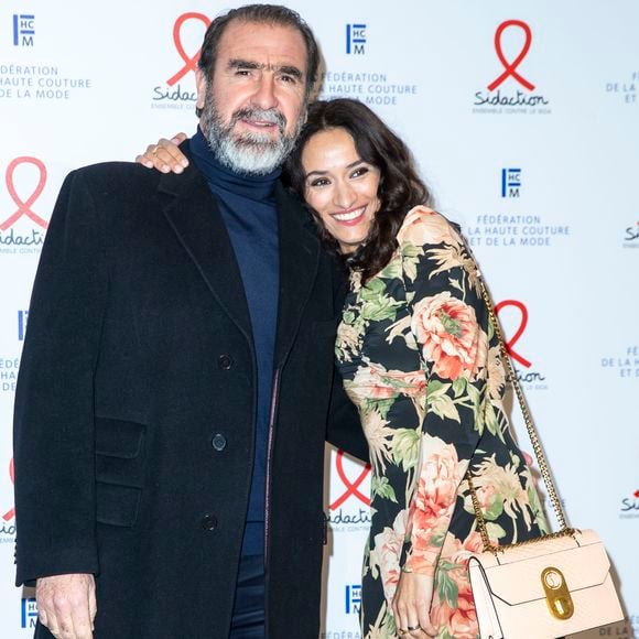 Eric Cantona et Rachida Brakni lors du photocall de la 18ème édition du "Dîner de la mode du Sidaction", le 23 janvier 2020. 

Photo : Olivier Borde / Bestimage