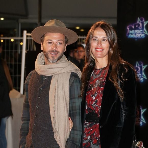Christophe Maé et sa femme Nadège à la 18ème cérémonie des "NRJ Music Awards" au Palais des Festivals à Cannes, le 12 novembre 2016.
© Dominique Jacovides/Bestimage