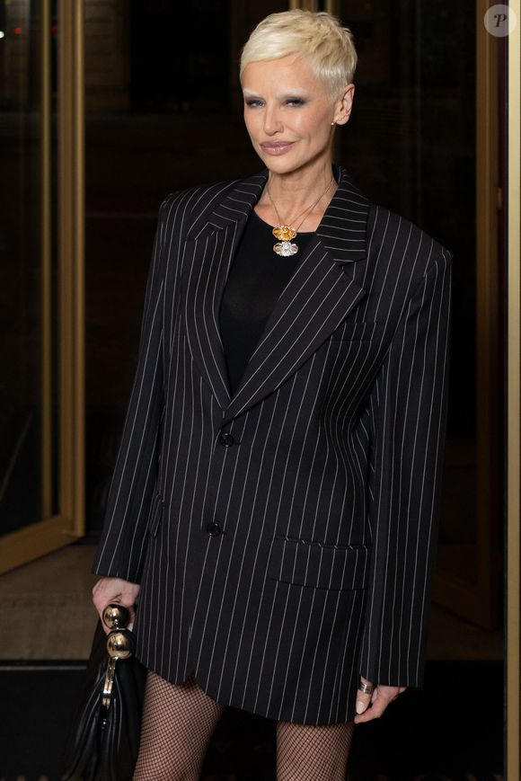 Adriana Karembeu - Soirée de lancement du magazine Lui à l'hôtel Bowmann à Paris le 9 mars 2026. © Julien Sarkissian/ Bestimage