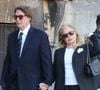 Un ultime hommage a été rendu à Nathalie Baye.

Sylvie Vartan et son mari Tony Scotti - Obsèques de Nathalie Baye en l'église Saint-Sulpice à Paris © Dominique Jacovides - Coadic Guirec / Bestimage