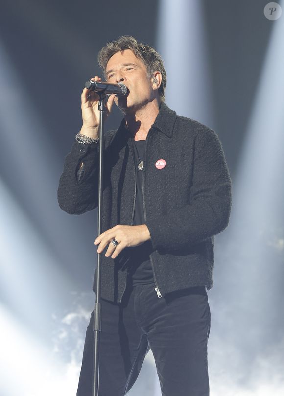 Il a rejoint la prestigieuse agence Next Management aux côtés d’autres “enfants de”.

David Hallyday lors du concert du gala de Noël de l'association Tout le monde contre le cancer fête ses 20 ans diffusé le 24 décembre sur M6 à l'Adidas Aren Porte de la Chapelle à Paris, France, le 4 décembre 2025. © Coadic Guirec/Bestimage