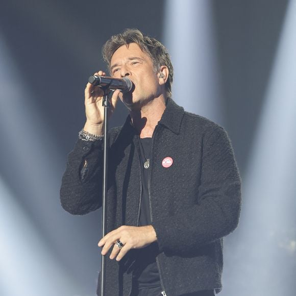 Il a rejoint la prestigieuse agence Next Management aux côtés d’autres “enfants de”.

David Hallyday lors du concert du gala de Noël de l'association Tout le monde contre le cancer fête ses 20 ans diffusé le 24 décembre sur M6 à l'Adidas Aren Porte de la Chapelle à Paris, France, le 4 décembre 2025. © Coadic Guirec/Bestimage