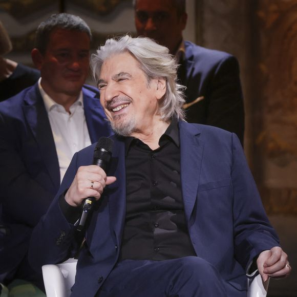 Exclusif - Exclusif - Serge Lama - Enregistrement de l'émission "Le Grand Echiquier, le printemps à Versailles", présentée par C.Chazal et diffusée le 31 mars sur France 2
© Jack Tribeca / Bestimage