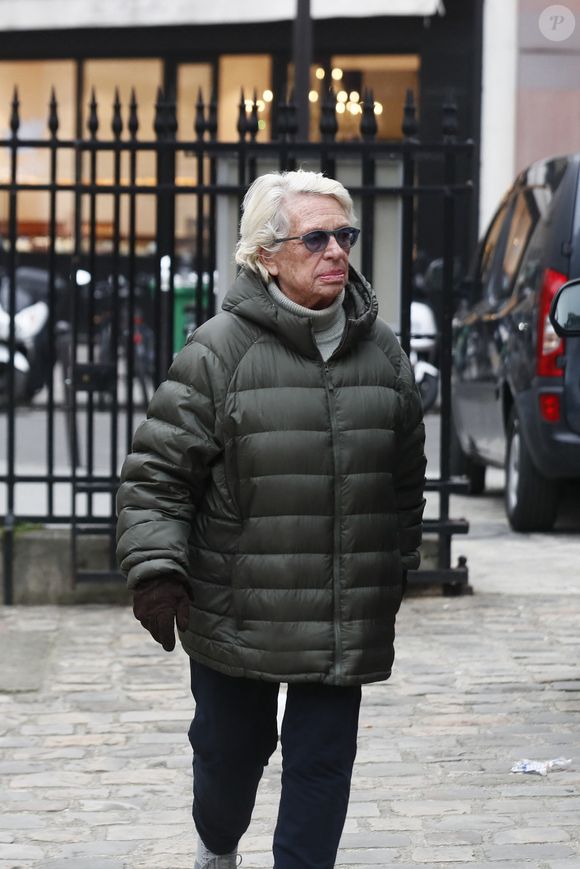 Véronique de Villèle lors des obsèques de Jean-Luc Petitrenaud en l'église Saint-Pierre-du-Gros-Caillou à Paris, le 17 janvier 2025.
© Christophe Clovis/Bestimage