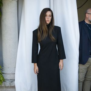 Adele Exarchopoulos - Les célébrités sur le ponton de l'hôtel Excelsior lors de la 82ème édition du festival international du film de Venise (La Mostra), Italie, le 6 septembre 2025. © SGP/Bestimage
