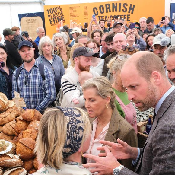 Le prince William et Sophie Rhys-Jones - Le Prince de Galles, connu sous le nom de Duc de Cornouailles lorsqu'il est en Cornouailles, et la Duchesse d'Edimbourg assistent au Royal Cornwall Show au Royal Cornwall Showground, Whitecross, Wadebridge, Angleterre, Royaume-Uni, le 6 juin 2025. Photo by Matt Keeble/PA Wire/ABACAPRESS.COM