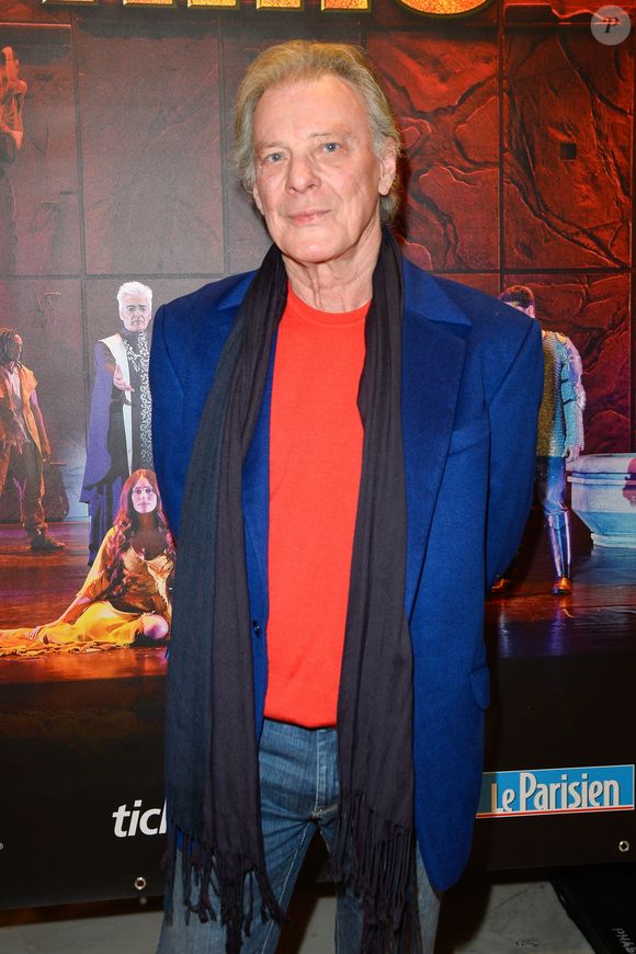 Herbert Léonard à la générale de la comédie musicale "Notre-Dame de Paris" au Palais des Congrès à Paris, le 24 novembre 2016. © Guirec Coadic/Bestimage