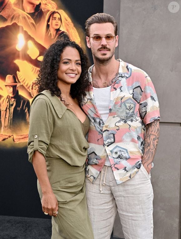 Christina Milian et M. Pokora à la première du film "Jurassic World Dominion" à Los Angeles, le 6 juin 2022.

Photo : Agence / Bestimage