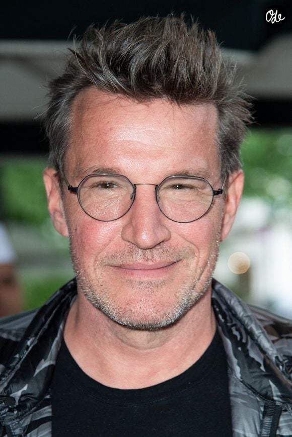 Benjamin Castaldi lors du 140e anniversaire des Deux Magots à Paris, en France, le 29 avril 2024. Photo : Aurore Marechal/ABACAPRESS.COM