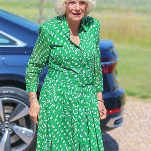 ©Alpha Press 10/07/2025
La reine Camilla (Camilla Parker Bowles, reine consort d'Angleterre) lors d'une visite pour célébrer le 50e anniversaire de la Wiltshire and Swindon Community Foundation à Manor Farm, à Calne.