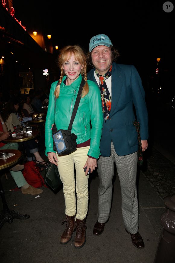 Julie Depardieu et Philippe Katerine assistant à l'avant-première de 'Opium' tenue au 'Cinéma Le Saint Germain' à Paris, France le 27 septembre 2013. Photo by Jerome Domine/ABACAPRESS.COM