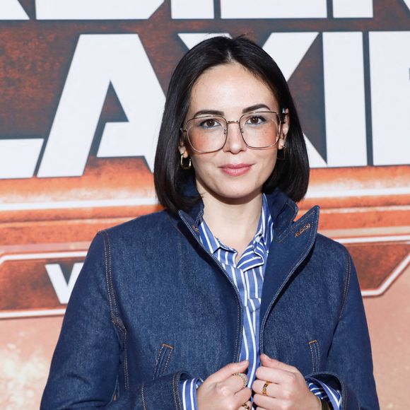 Agathe Auproux - Avant-première du film "Gardiens de la galaxie épisode 3" au Gaumont Disney village à Chessy, France, le 22 avril 2023. © Christophe Clovis / Guirec Coadic / Bestimage