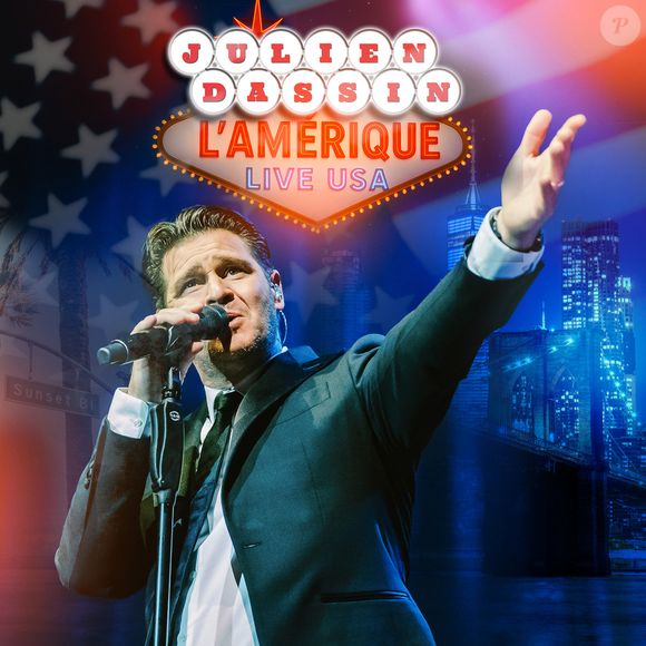 Il a d'ailleurs enregistré un album live aux États-Unis. Joe Dassin qui était américain de naissance n'avait pas eu le temps de s'y produire avant son dernier souffle...

La couverture du nouvel album live de Julien Dassin, enregistré lors de sa tournée américaine en 2025.