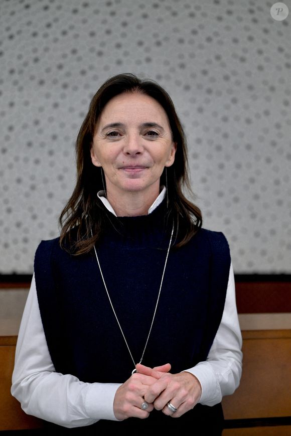 Maryse Burgot, journaliste de renom ayant couvert de nombreux conflits et catastrophes, est invitée par le Centre Universitaire d'Enseignement du Journalisme et le Club de la Presse Strasbourg Europe pour parler de son métier et de son livre "Loin de chez moi", publié chez Fayard.
25 février 2025, Strasbourg (France).
Photo by Nicolas Roses/ABACAPRESS.COM