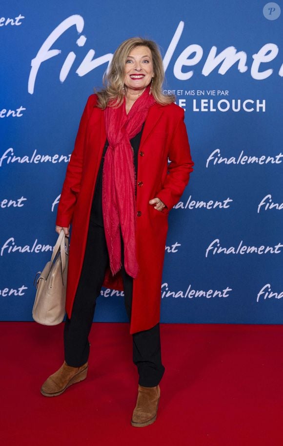 Valérie Trierweiler - Avant-première du film "Finalement" de C. Lelouch qui fête son 87ème anniversaire au Grand Rex à Paris le 30 octobre 2024. © Pierre Perusseau/Bestimage