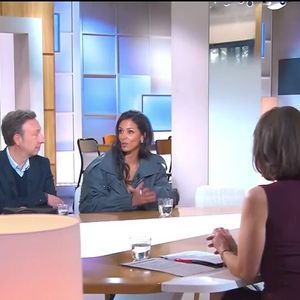 Capture d'écran de C à Vous sur France 5, avec Shy'm, samedi 18 avril.