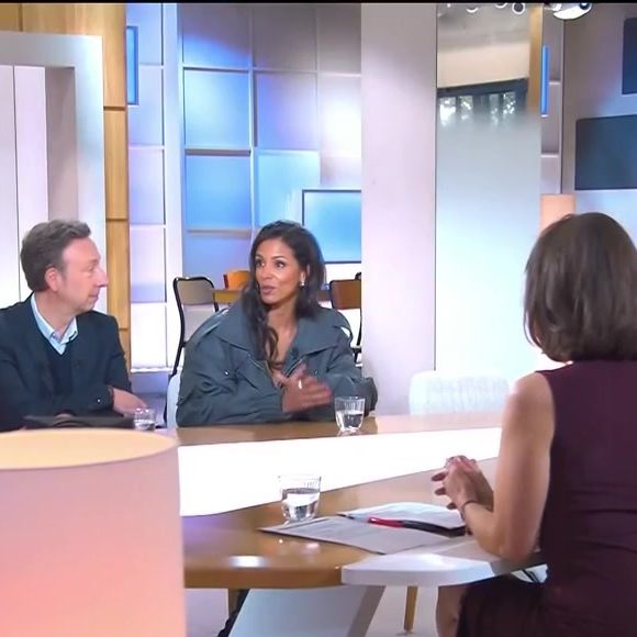 Capture d'écran de C à Vous sur France 5, avec Shy'm, samedi 18 avril.