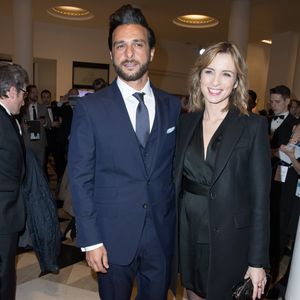 Maxim Nucci et sa compagne Isabelle Ithurburu (enceinte) - Arrivées lors de la 43ème cérémonie des César à la salle Pleyel à Paris, le 2 mars 2018.
© Dominique Jacovides - Olivier Borde / Bestimage