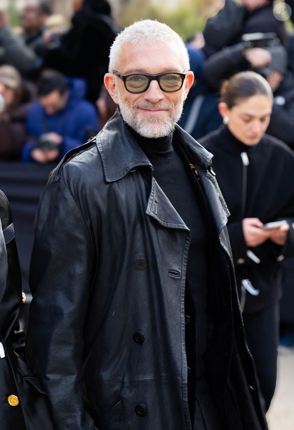 Vincent Cassel au défilé Schiaparelli "Collection Haute Couture Printemps/Eté 2026" lors de la Fashion Week de Paris, le 26 janvier 2026. 

© Thibault Duboucher/Bestimage