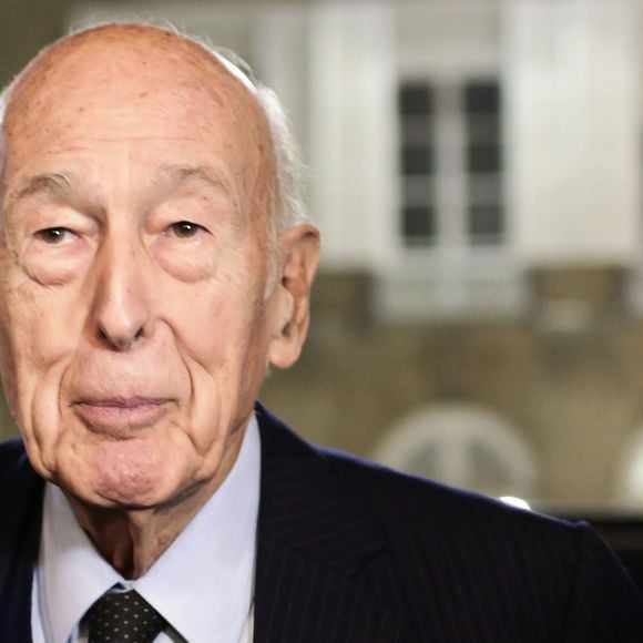 Valéry Giscard d'Estaing - Dîner organisé par l'Institut Lecanuet intitulé "L'Europe doit peser sur la primaire" au Sénat à Paris le 4 octobre 2016. © Stéphane Lemouton/Bestimage