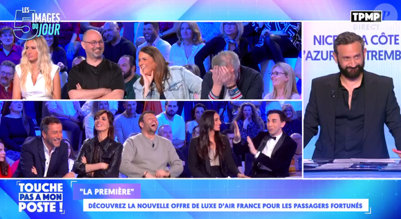 Un chroniqueur de "TPMP" dévoile son astuce pour être côté hublot dans l'avion