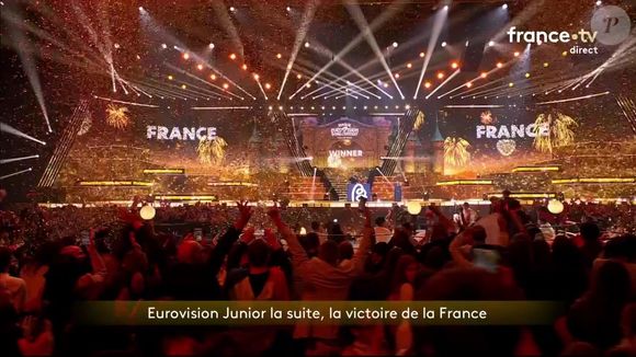 La finale de l'Eurovision Junior 2025 était diffusée ce samedi 13 décembre 2025 sur France 4. Lou Deleuze, qui représentait la France, s'est imposée.

Capture d'écran France 4