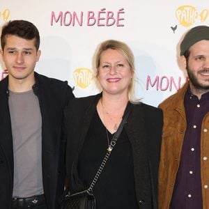 Giacomo Belmondo, Luana Belmondo et Alessandro Belmondo lors de la première de « Mon Bébé », au Gaumont Opéra à Paris, en France, le 11 mars 2019. Photo de Jérôme Domine/ABACAPRESS.COM