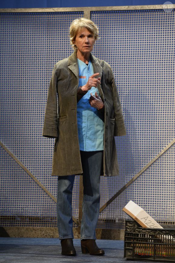 Miou-Miou - Filage de la pièce de théâtre "Des gens bien" au théâtre Hébertot à Paris. Le 20 janvier 2015 COADIC GUIREC / BESTIMAGE