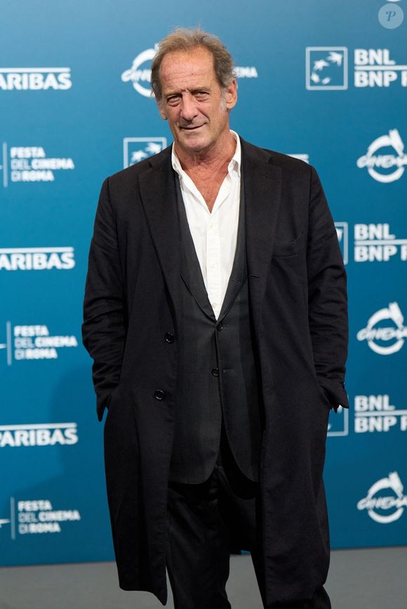 Rome, ITALY  -  Vincent Lindon au Photocall of "LE CHOIX DE JOSEPH CROSS" le 19e Rome Film Fest le 18 octobre 2024