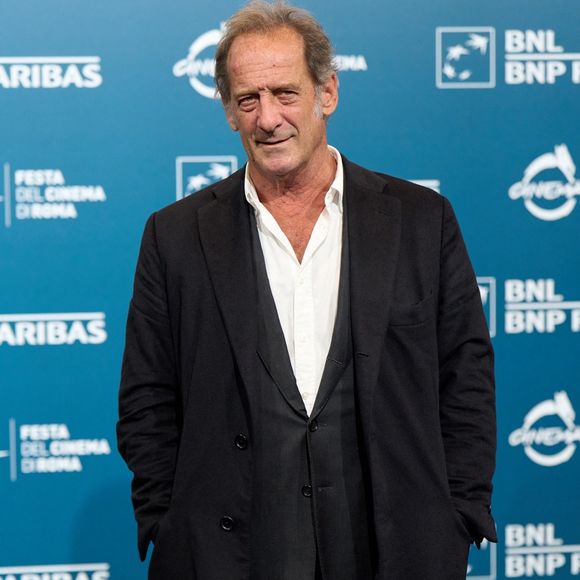 Rome, ITALY  -  Vincent Lindon au Photocall of "LE CHOIX DE JOSEPH CROSS" le 19e Rome Film Fest le 18 octobre 2024