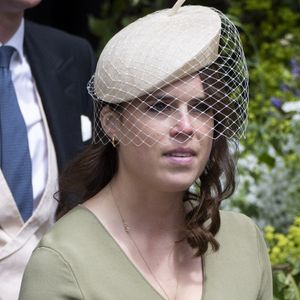 La princesse Eugenie d’York - Mariage du duc de Westminster, Hugh Grosvenor, et Olivia Henson en la cathédrale de Chester, Royaume Uni, le 7 juin 2024. © GoffPhotos/Bestimage