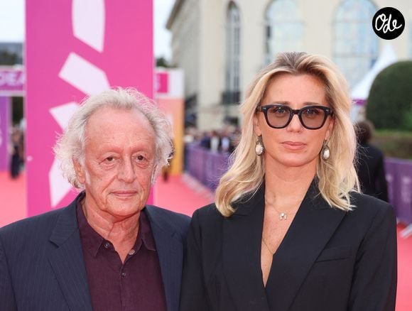 Didier Barbelivien et sa femme Laure - Arrivées à la soirée d'ouverture de la 50ème édition du Festival du Cinema Américain de Deauville, France © Denis Guignebourg/BestImage