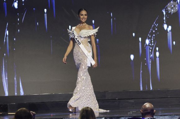 Photo © 2024 Eyepix Images/The Grosby Group

Miss Thaïlande Opal Suchata Chuangsri lors de sa participation au 73e concours Miss Univers à la Mexico City Arena le 16 novembre 2024 à Mexico, Mexique.