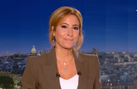 Lea Salamé au JT de 20 heures de France 2.