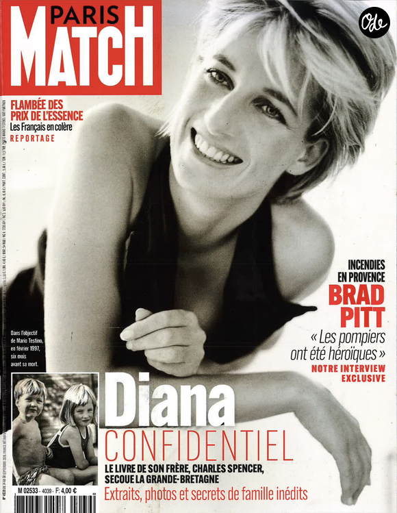 Couverture de "Paris Match".