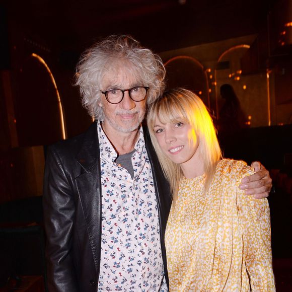 Exclusif - Louis Bertignac et sa compagne Laetitia lors de la soirée d'inauguration du club Manko à Paris, France, le 12 septembre 2019. © Rachid Bellak/Bestimage