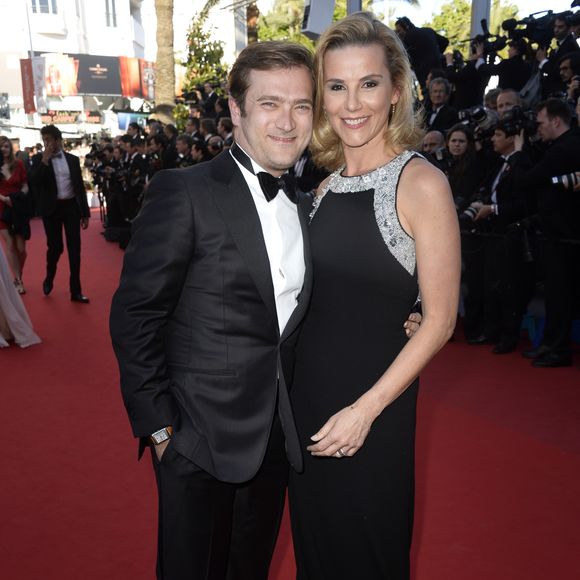 Laurence Ferrari (robe Paule Ka) et son mari Renaud Capuçon - Montee des marches du film "Le Passe" lors du 66 eme Festival du film de Cannes - Cannes 17 mai 2013. © BORDE-MOREAU / BESTIMAGE