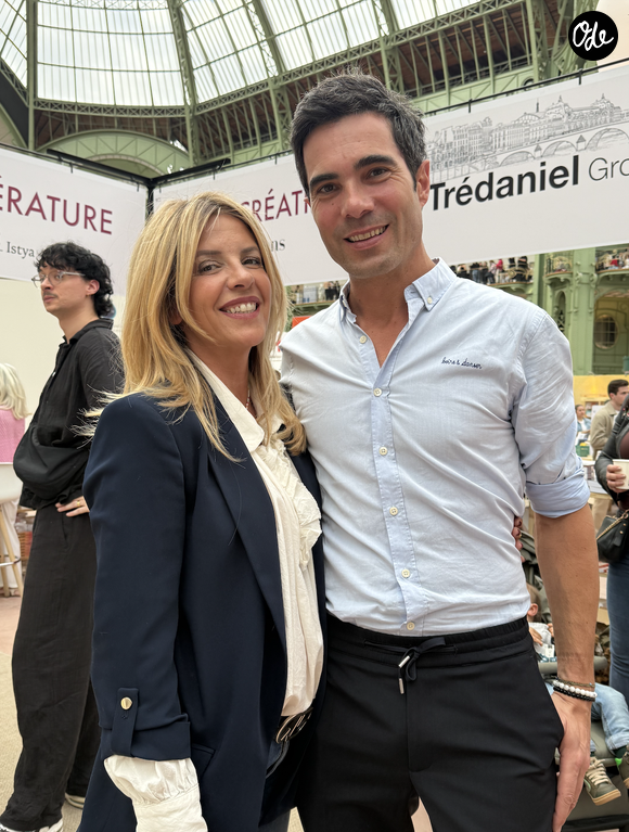 Marie Séverine Trouban et Lionel Aguedo au salon du livre Trédaniel