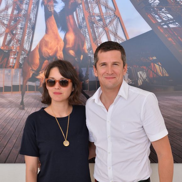 Exclusif - Marion Cotillard et Guillaume Canet - People lors du Longines Paris Eiffel Jumping au Champ-de-Mars à Paris, le 4 juillet 2015. CORLEONE / BORDE / BESTIMAGE