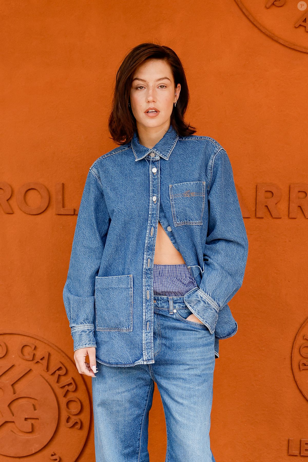 Photo Ad le Exarchopoulos Au Village Lors Des Internationaux De 