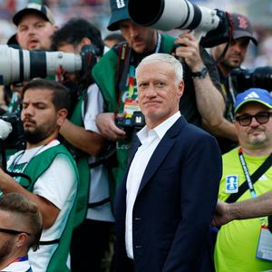 Didier Deschamps - Match de quart de finale "France - Maroc (2-0)" lors de la Coupe du Monde FIFA 2026 (FIFA World Cup 2026), le 9 juillet 2026. Image Sport/Psnewz/Bestimage