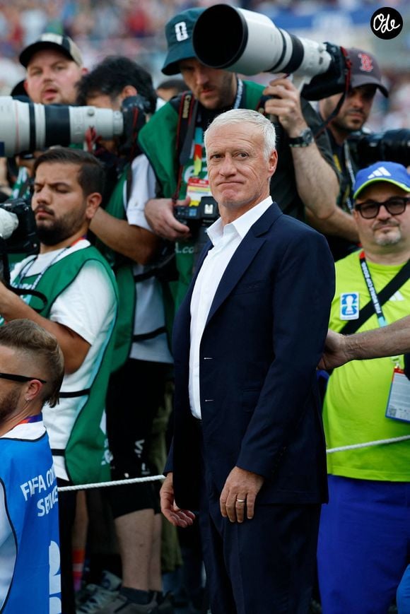 Didier Deschamps - Match de quart de finale "France - Maroc (2-0)" lors de la Coupe du Monde FIFA 2026 (FIFA World Cup 2026), le 9 juillet 2026. Image Sport/Psnewz/Bestimage